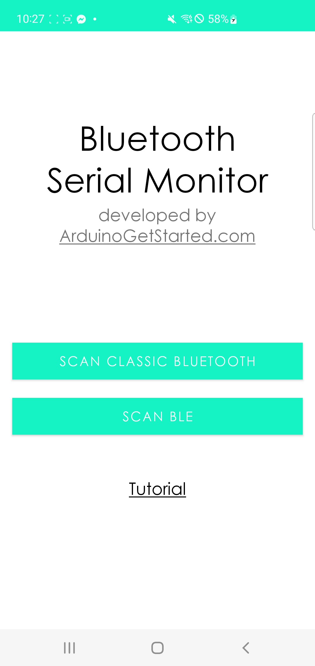 Bluetooth Serial Monitor Tools app screenshot 1
