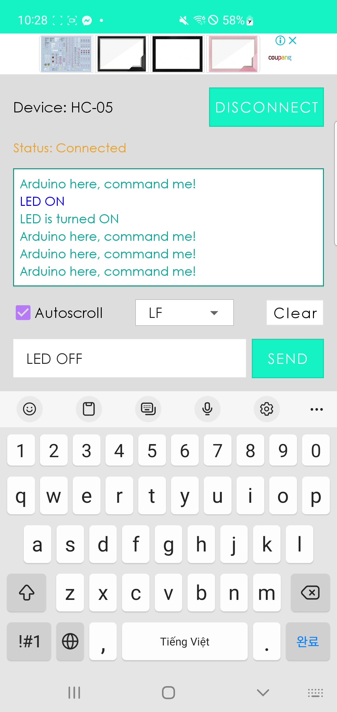 Bluetooth Serial Monitor Tools app screenshot 4
