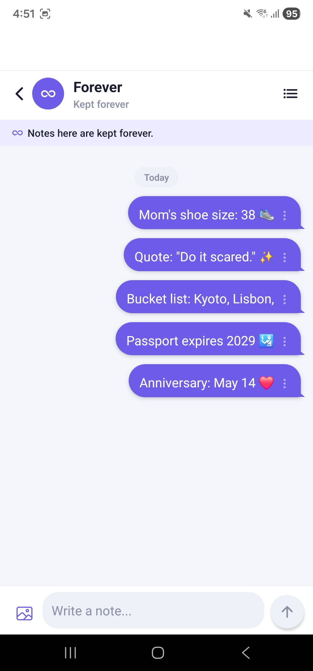 Bubble Note Productivity app screenshot 8