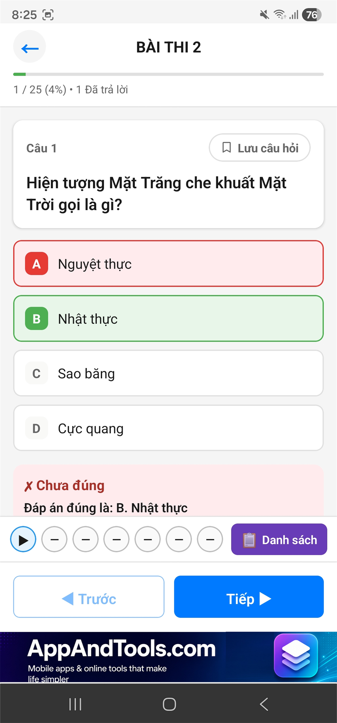 Con Đường Tri Thức Education app screenshot 3