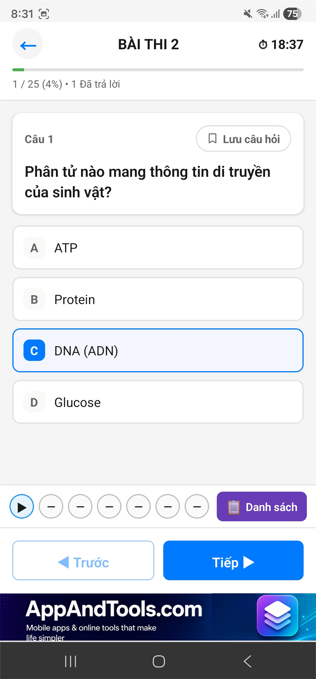 Con Đường Tri Thức Education app screenshot 8