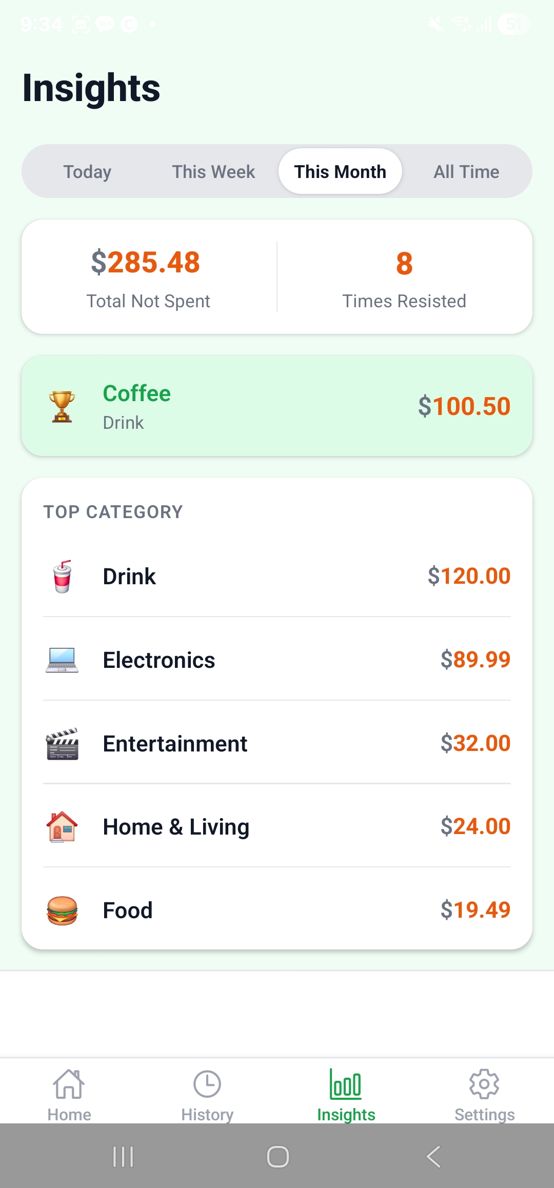 Didn't Buy Finance app screenshot 5