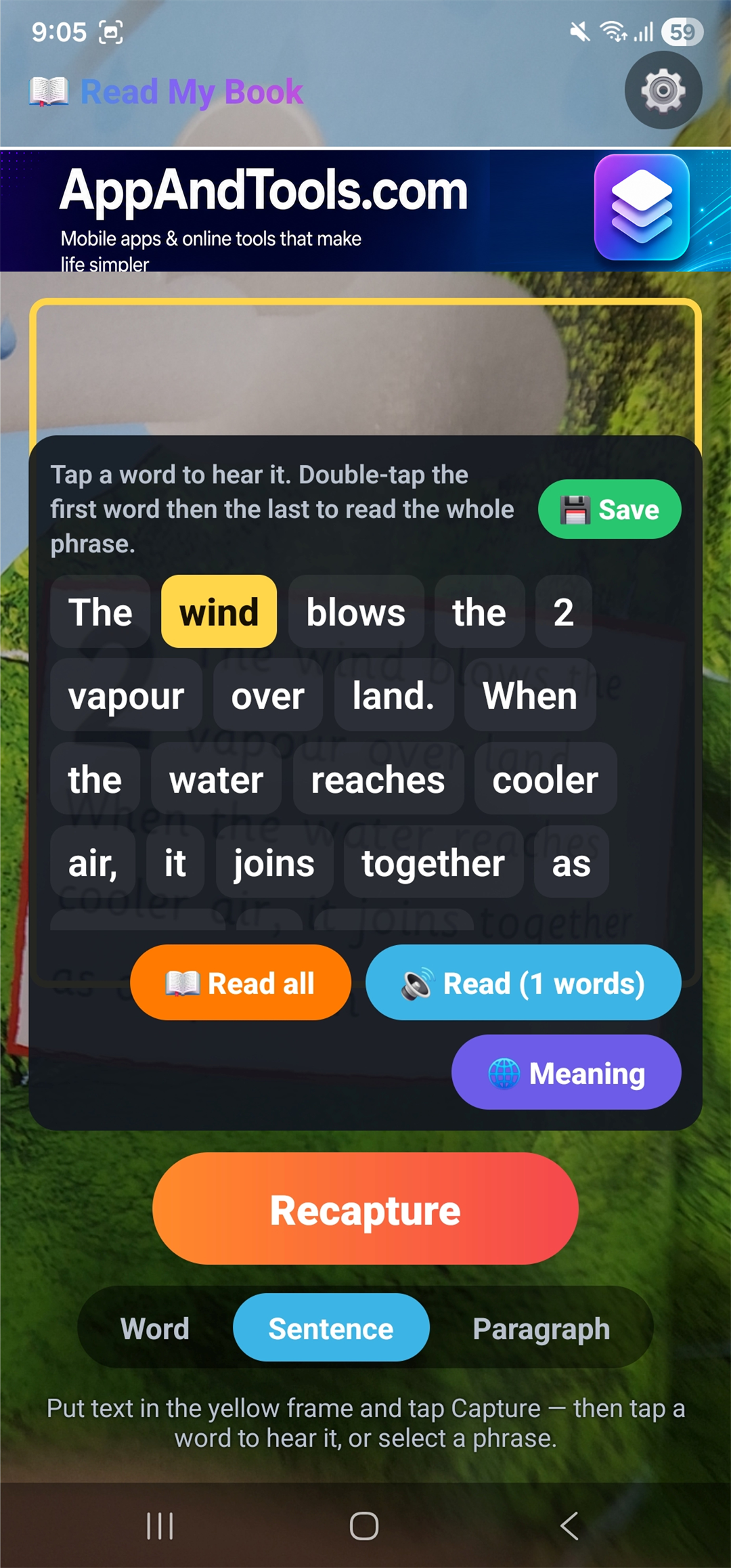 Read My Book Education app screenshot 2