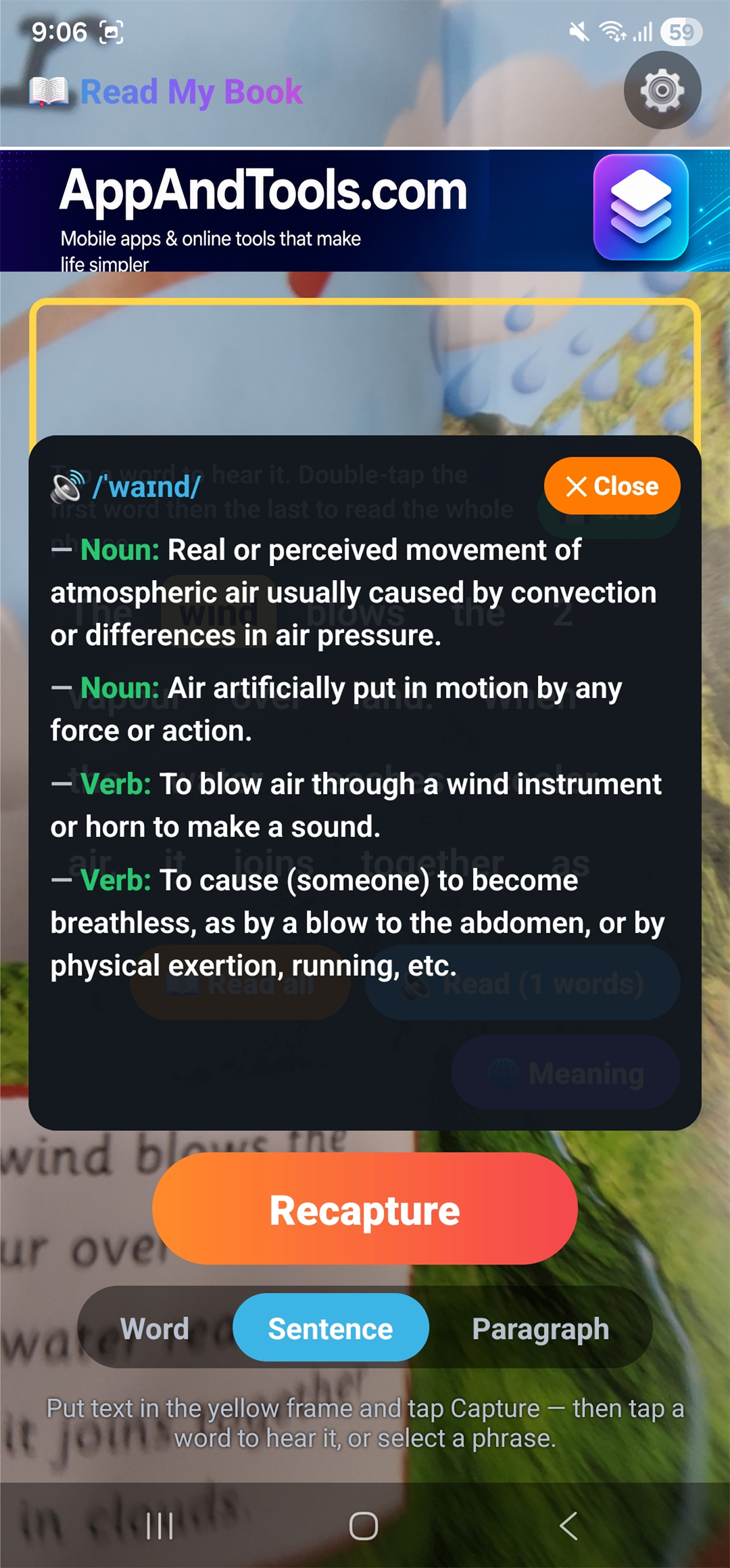 Read My Book Education app screenshot 4