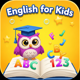 English for Kids Education app icon