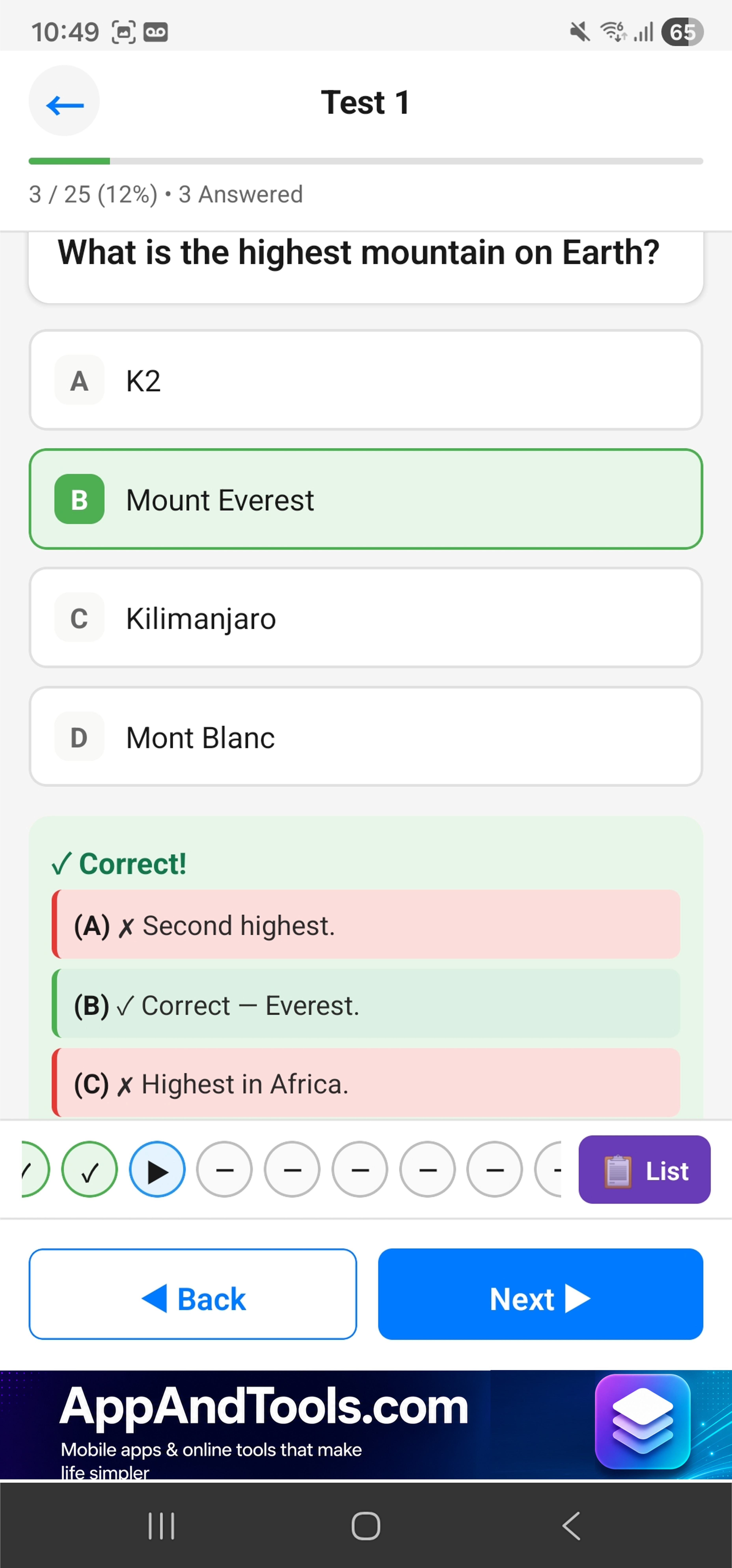 Knowledge Path Education app screenshot 3